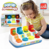 Juego Pop Up Didáctico Animales Montessori Primera Infancia