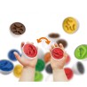 Huevos Montessori Juego Encaje 12 Unidades Figuras